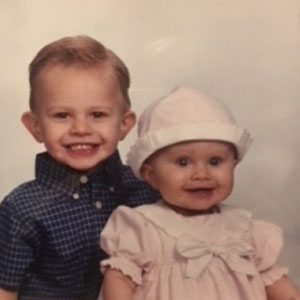 Louie and Cameron Viscone as children.