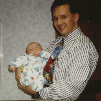Chris Gartenman as a baby